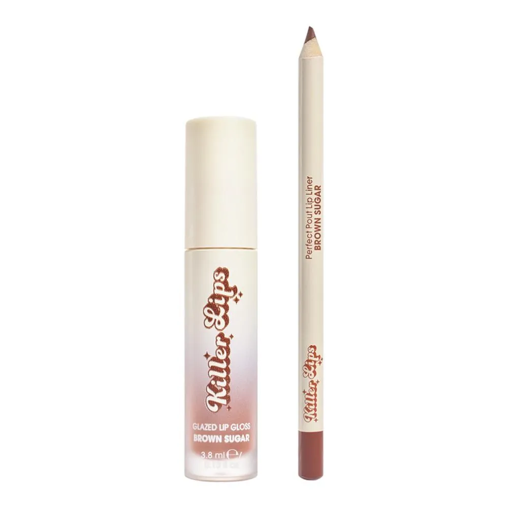 Killer Lips Pucker Up Lip Kit - Brown Sugar 