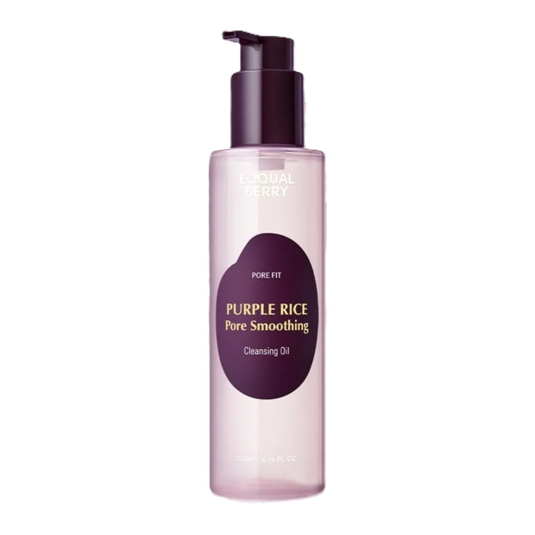 EQQUALBERRY PURPLE RICE PORE SMOOTHING CLEANSING OIL - 200ml
