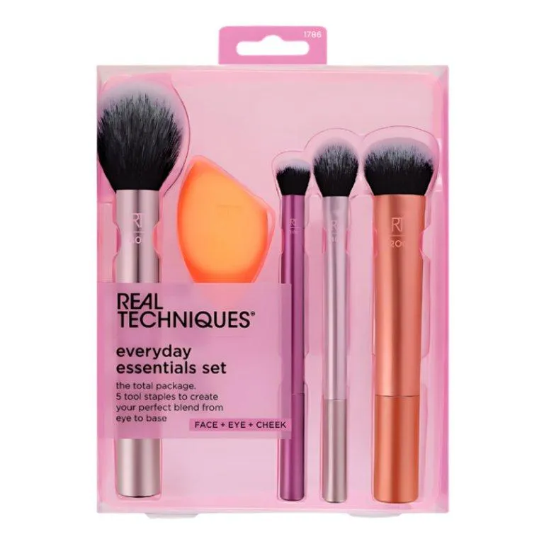 Real Techniques Everyday Essentials Makeup Brush Set